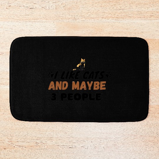 Cat Lover: Proudly Display Your Affectiot Bath Mats