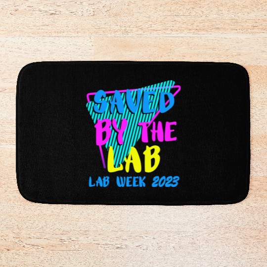 Saved By The Lab Retro Lab Week 2023 Medical Bath Mats