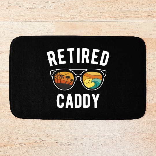 Retirement Beach Caddy Sunglasses Design Bath Mats