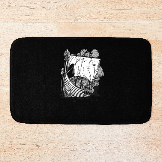 Valhalla awaits me - Viking Bath Mats