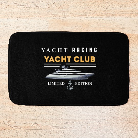 Yacht Racing Yacht Club Bath Mats