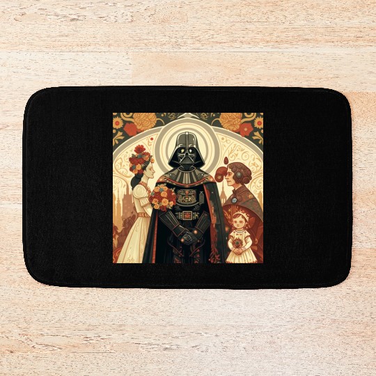 Darth Wedding Officiary Bath Mats