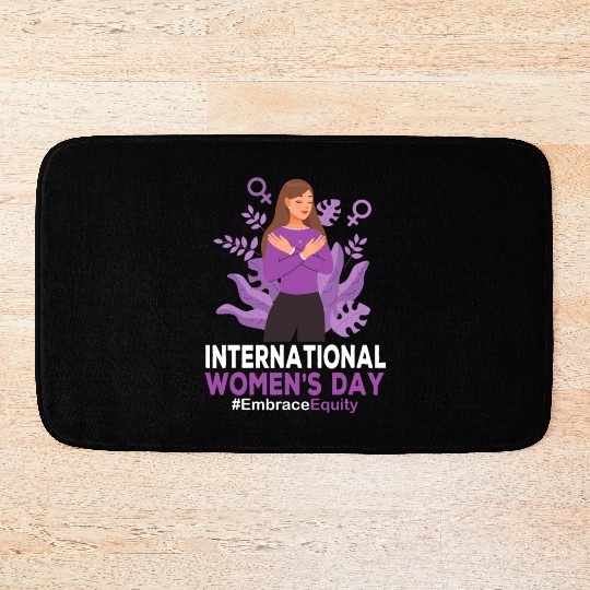 International Women's Day 2023 8 March IWD Embrace Bath Mats