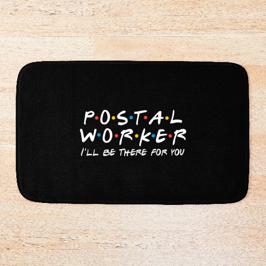 Post Office Postal Worker Postman Gift Mailman Bath Mats
