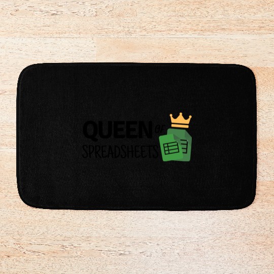 Queen of Spreadsheets - Excel, Accounting, Sheets Bath Mats
