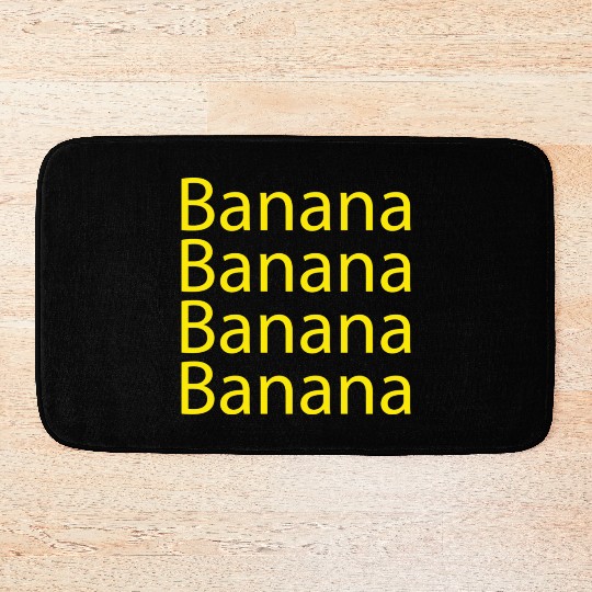 banana Bath Mats