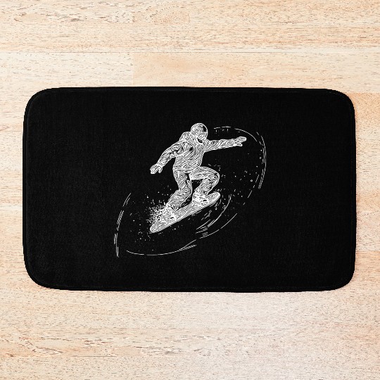 Direction Tal Snowboarding Crass Snowboard Style Bath Mats