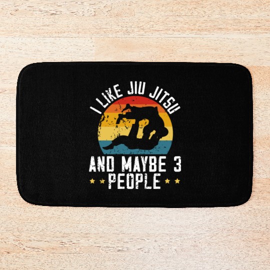 Jiu Jitsu BJJ Martial Arts MMA Combat Fighting Bath Mats