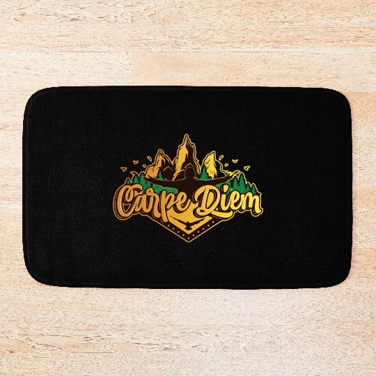 Carpe Diem Bath Mats