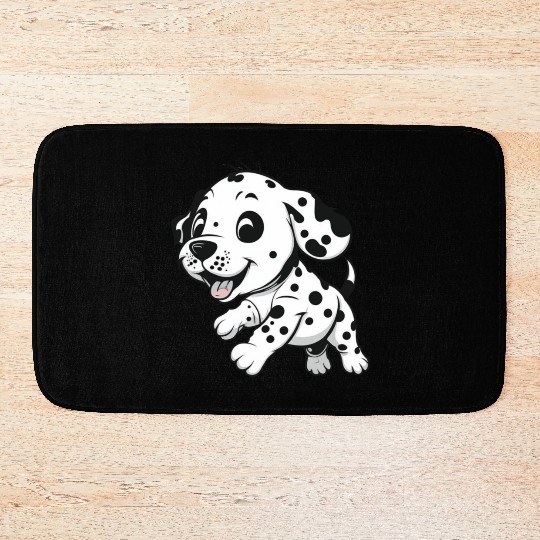 Dalmatian Bath Mats