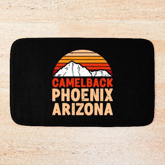 Phoenix Arizonna Mountain fan Summit Climbing Bath Mats
