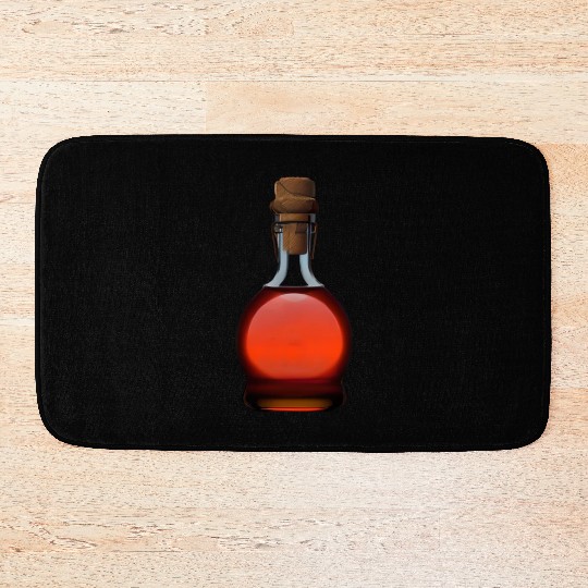 Bourbon Bottle Bath Mats