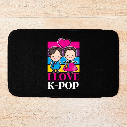 K-Pop K-drama Korean Music KPop Kdrama Gift Bath Mats