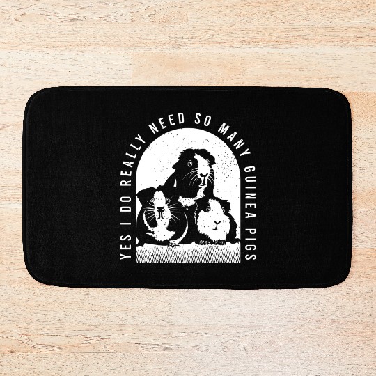 Guinea Pig Outfit For A Lover Furbaby Guinea Pig Bath Mats