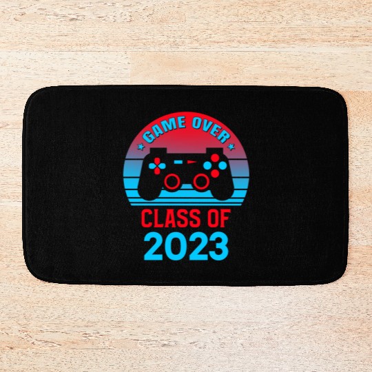 2023 Graduation Gift Game Over Class of 2023 Bath Mats