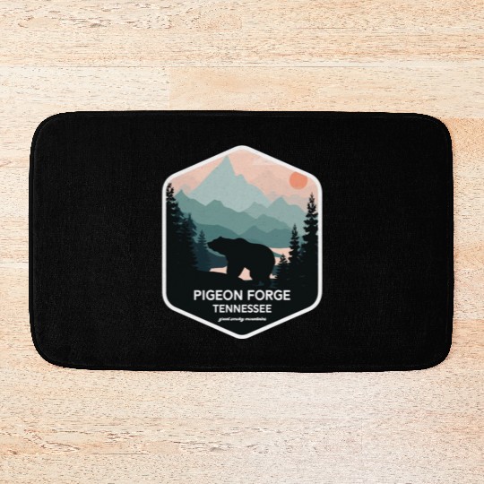 Pigeon Forge Great Smoky Mountains Bath Mats