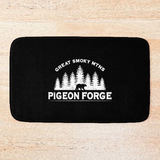 Pigeon Forge Tennessee Great Smoky Mountains Bath Mats