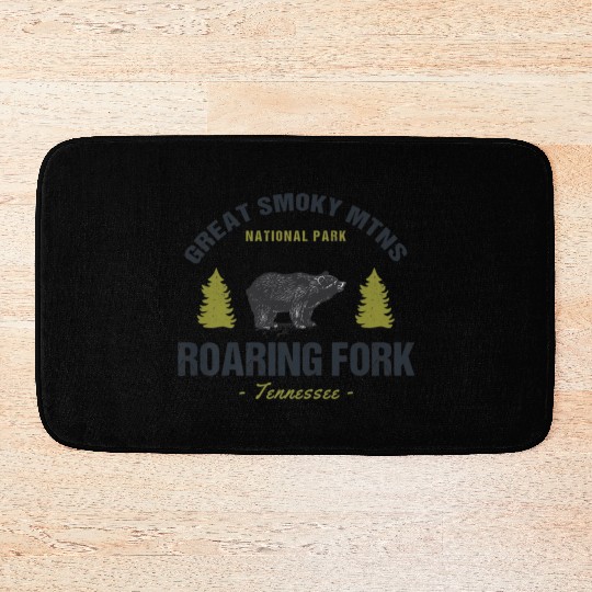 Roaring Fork Great Smoky Mountains Bath Mats