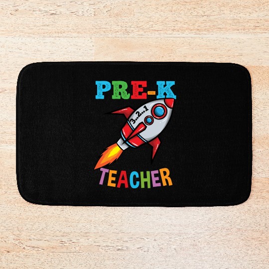 Space Pre K Teacher Preschool Back To School Bath Mats
