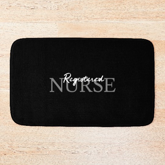 Registered Nurse Rn Emergency Room Nurse Bath Mats