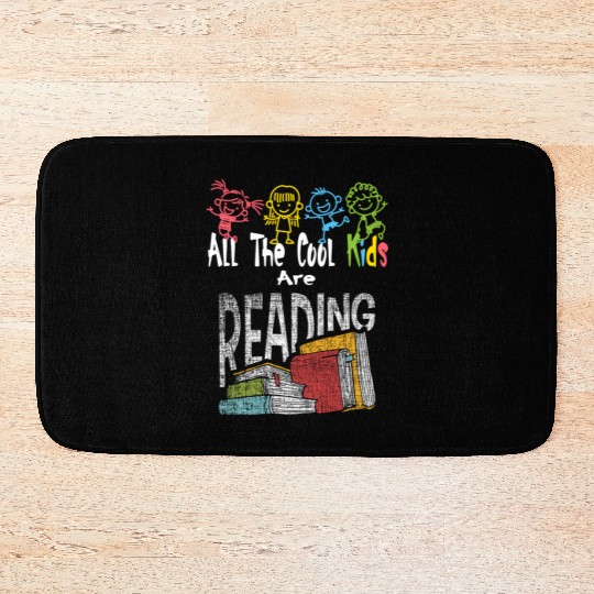 All The Are Reading Daycare Reading Teacher Book Bath Mats