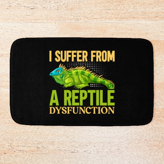 Bearded Dragon Iguana Reptile lover Bath Mats