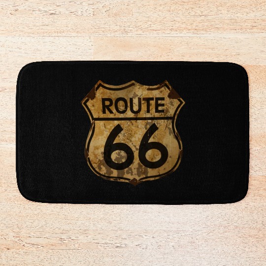 Route 66 USA Bath Mats
