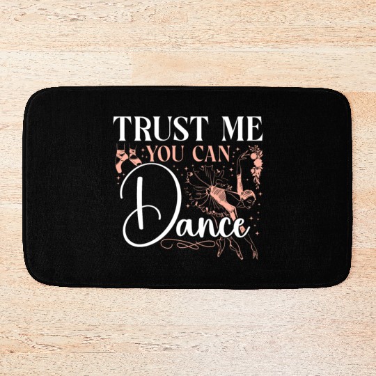 Ballet Dancer Dance Girl Ballerina Bath Mats