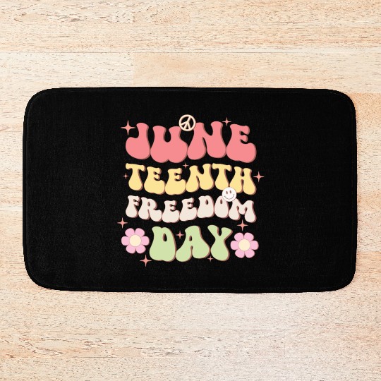 Juneteenth Freedom Day, Independence Day Bath Mats