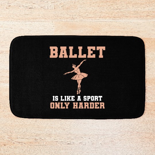 Dance Ballet Ballet Dancer Bath Mats