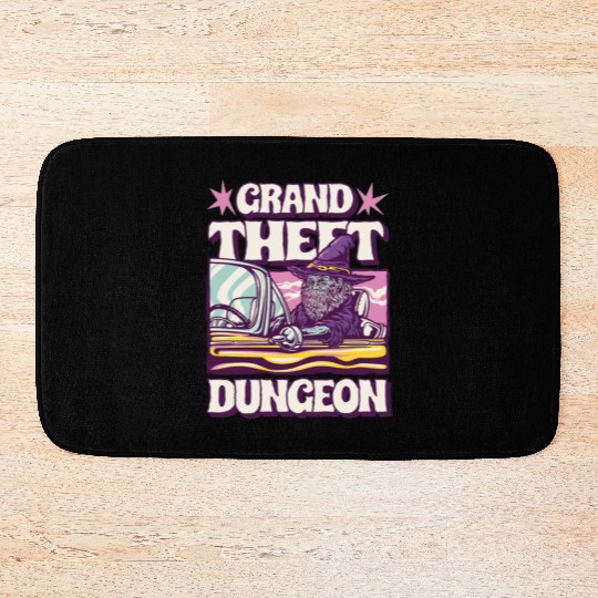 Grand Theft Dungeon Bath Mats