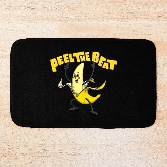 Peel The Beat Dancing Banana Bath Mats