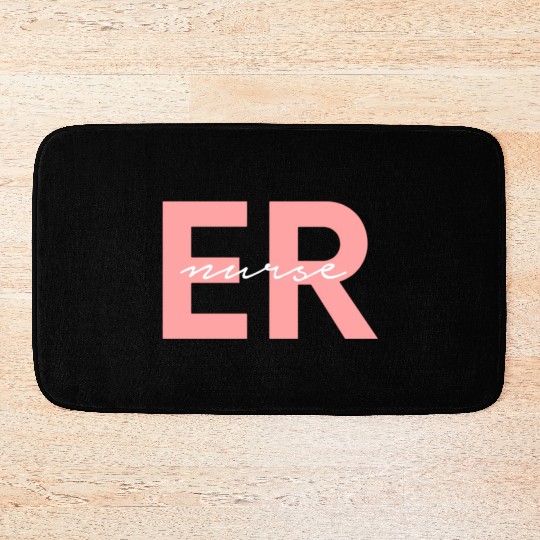 Er Nurse Emergency Room Registered Nurse Bath Mats