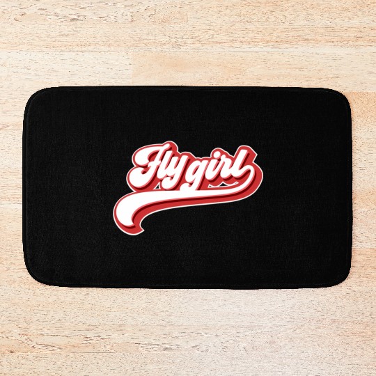 Fly 80S 90S Old School Hip Hop Bath Mats