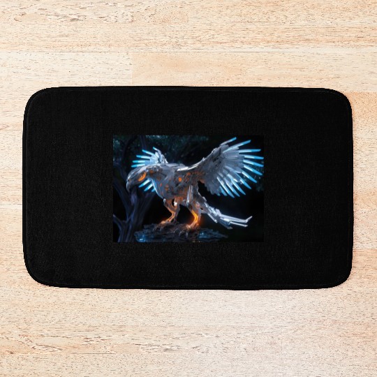Hawk of Tomorrow Bath Mats