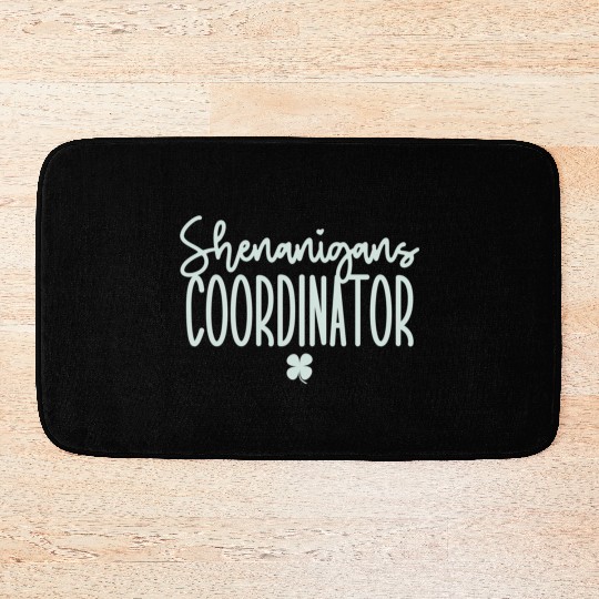 Shenanigans Coordinator St Patrick'S Day Bath Mats