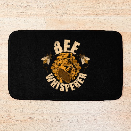 Beekeeper Bee Whirer Apiarist Bath Mats
