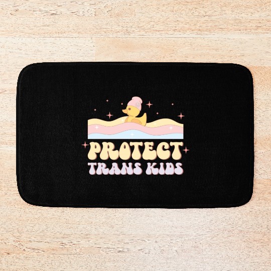 Protect Trans Kids, LGBT Pride Month Bath Mats