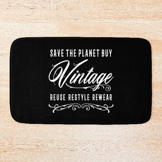Save The Planet Buy Vintage Bath Mats