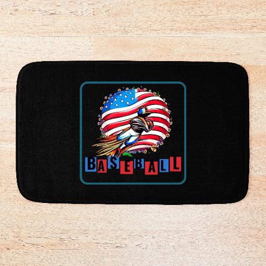 American Game How Baseball Became a National Icon Bath Mats