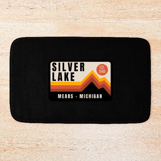 Silver Lake Sand Dunes Bath Mats