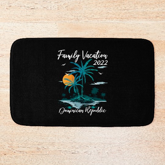 Sunset Family Vacation 2022 Dominican Republic Bea Bath Mats