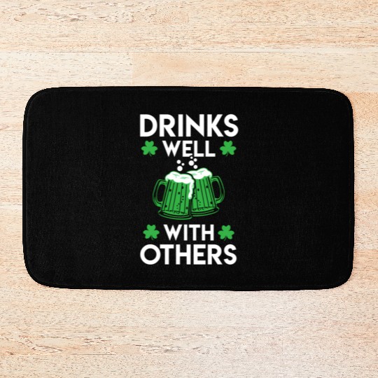 Green Beer St Patrick'S Day Bath Mats