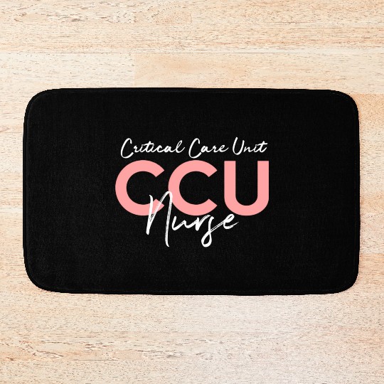 Critical Care Unity Ccu Nurse Emergency Room Nurse Bath Mats