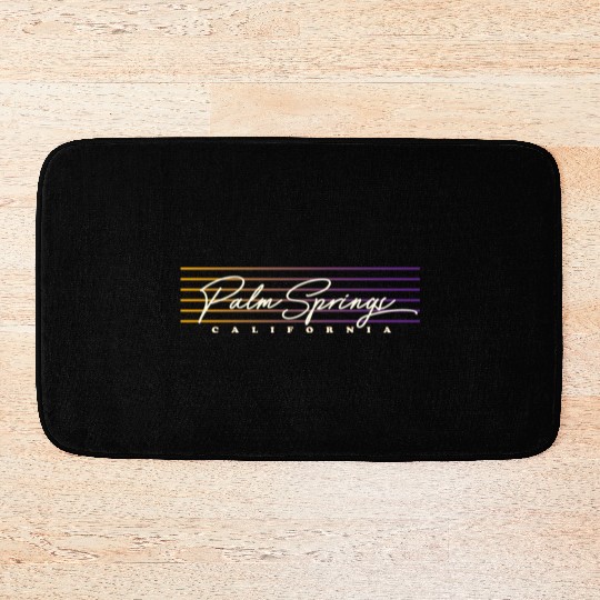 Palm Springs Style California Bath Mats
