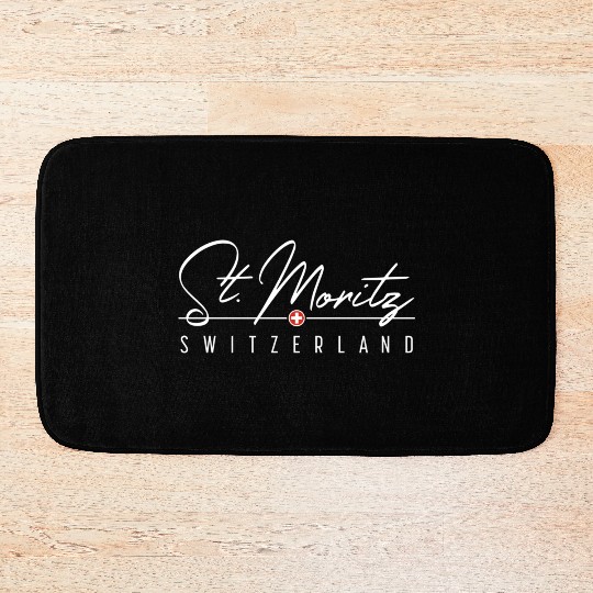 St Moritz Switzerland For Bath Mats