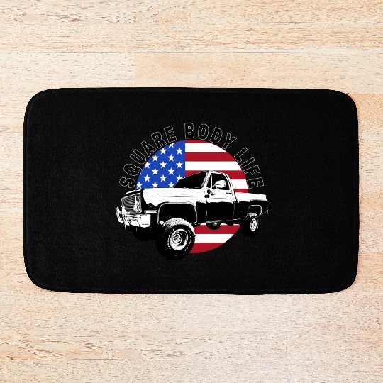 Squarebody Truck 4X4 Square Body Bath Mats