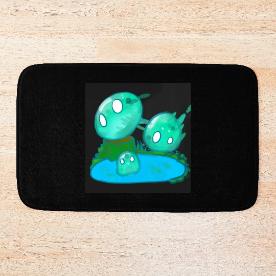 Swamp Slime Bath Mats