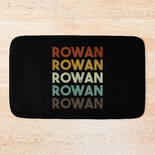 Rowan 80S Style Bath Mats