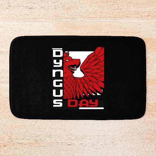 Dyngus Day Polish Eagle Poland Pride Bath Mats